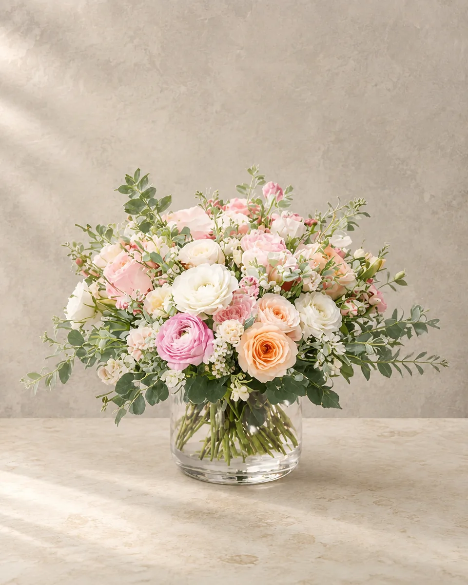 Wedding bouquet arrangement handcrafted by Lola in Bloom, a Houston florist