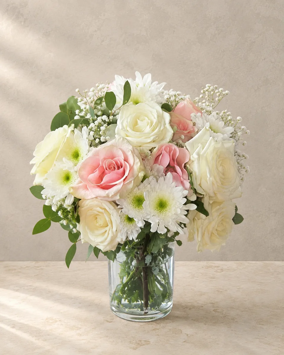 Oasis flower arrangement by Lola in Bloom
