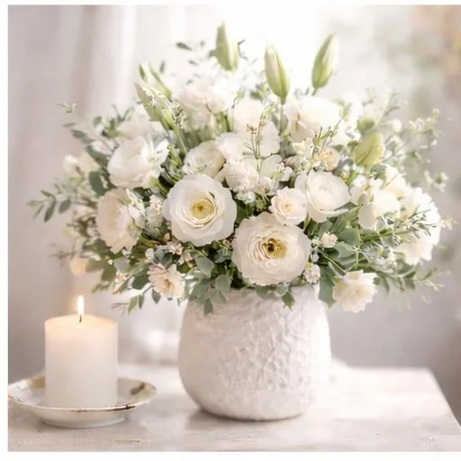 Sympathy flower arrangement handcrafted by Lola in Bloom, a Houston florist